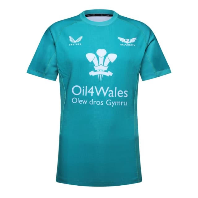 Castore Castore ScarletsJrsy Viridian Green male M