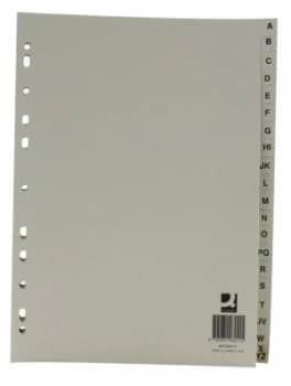 Q Connect Index A-z A4 20part Buff