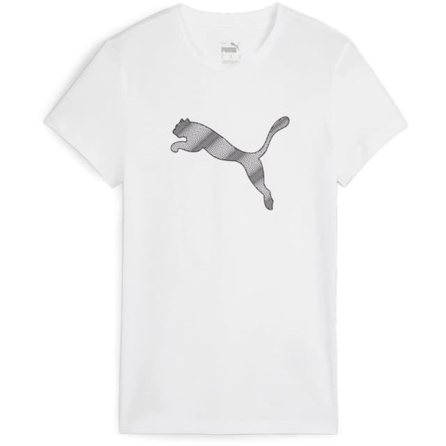 Puma Mass Merchants Tee T-Shirt Womens - White White 8