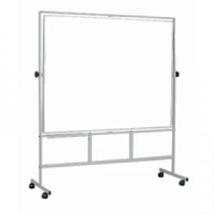 Bi-Office Grey Revolver Non-Magnetic Board 1200x900mm BQ81796