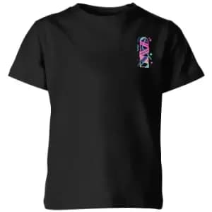 Back To The Future Hover Board Kids T-Shirt - Black - 11-12 Years