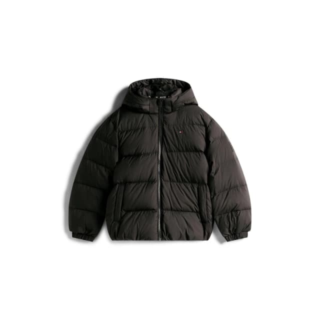 Tommy Hilfiger Kids Essential Insulated Short Puffer Jacket Short Puffer Jackets 8Y Black 60269803175