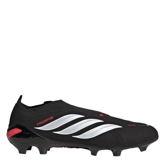 adidas Mens adidas Predator League Laceless Firm Ground Football Boots Black/Red male 11 (46)