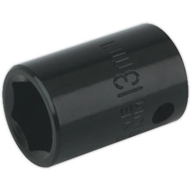 Loops 13mm Forged Impact Socket - 3/8 Inch Sq Drive - Chrome-Vanadium Wrench Socket Multi