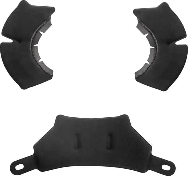 Schuberth S3 Center Pad for round Heads, black, Size XL