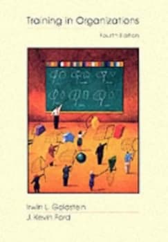 Training in Organizations by Goldstein Paperback