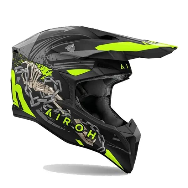 Airoh Wraaap Darkness Offroad Helmet Size XS
