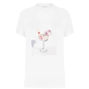 Ted Baker Gin T-Shirt Womens - White