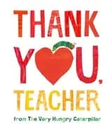 thank you teacher from the very hungry caterpillar