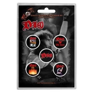 Dio - We Rock Button Badge Pack