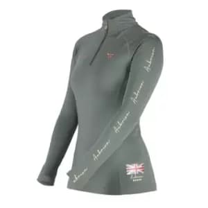 Aubrion Team Longsleeve Baselayer - Green