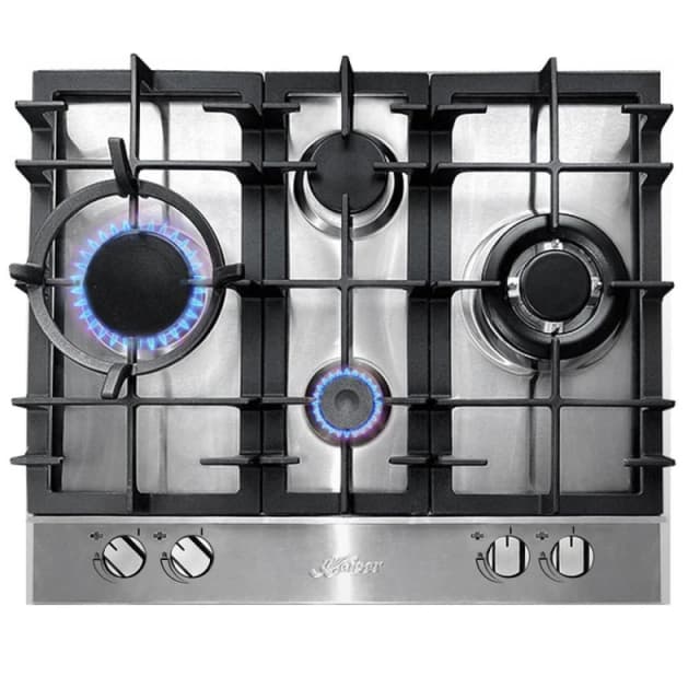 Kaiser Appliances Grand Chef 60cm Gas Hob Silver unisex