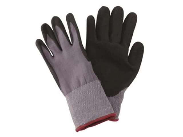 Kent & Stowe 70105361 Premium Seed & Weed Red Trim Gloves - Mens Large