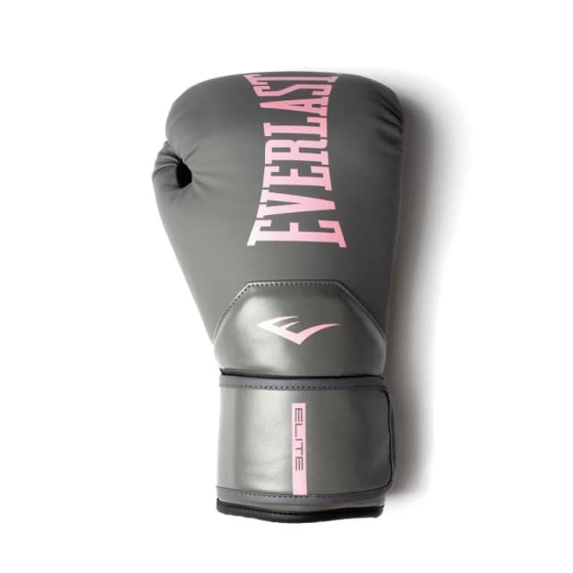 Everlast Elite 2 Training Gloves Grey/Pink unisex 8oz