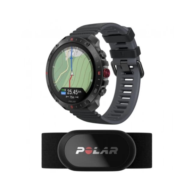Polar Grit X2 Pro Black Watch + Polar H10 Heart Rate Sensor