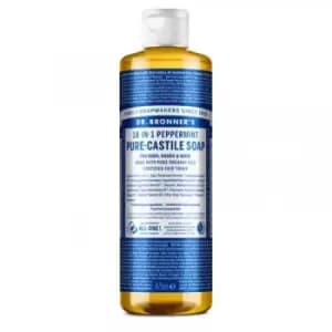Dr. Bronner's Peppermint Pure-Castile Liquid Soap 475ml