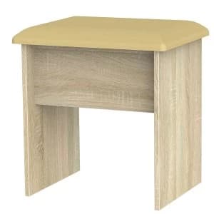 Robert Dyas Barquero Ready Assembled Dressing Table Stool - Pine