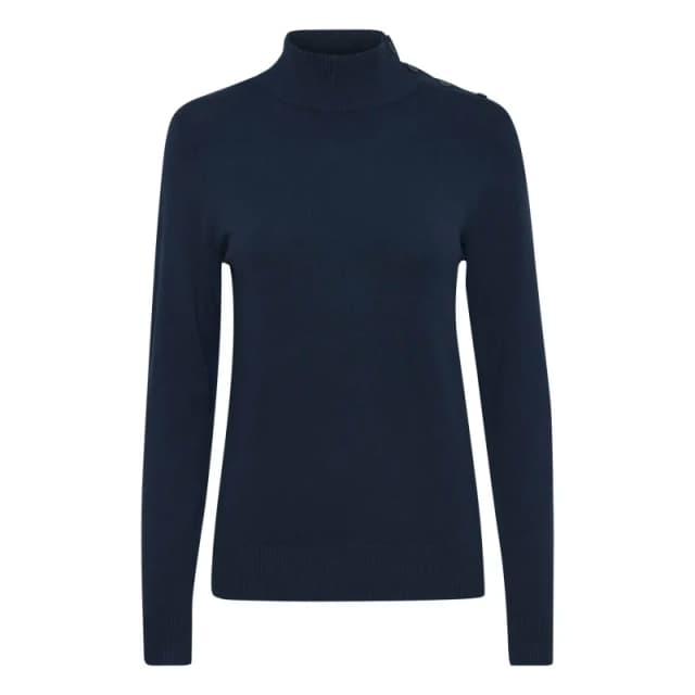 b.Young Womens button-down sweater b.young Mmorla 2 Bleu Female L
