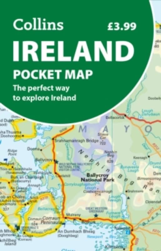 Ireland Pocket Map : The Perfect Way to Explore Ireland Sheet map, folded