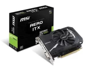 MSI GTX 1050 Ti AERO ITX 4G OC NVIDIA GeForce GTX 1050 Ti 4GB GDDR5