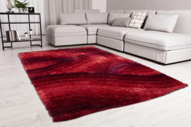 Ds Living Ultra Plush Wave Fuchsia Rug