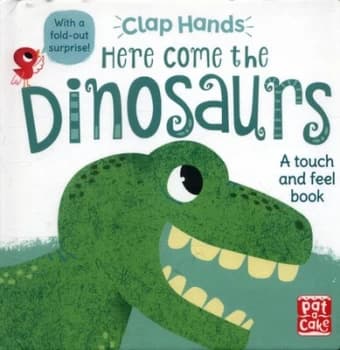 Here Come the Dinosaurs by Pat-A-Cake Book