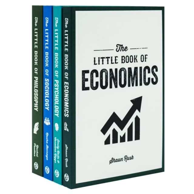 The Little Book Of Philosophy Sociology Economics And Psychology 4 Book Set For Curious Minds Rachel Poulton/Rasha Barrage/Shaun Rusk/Emily Ralls Caro
