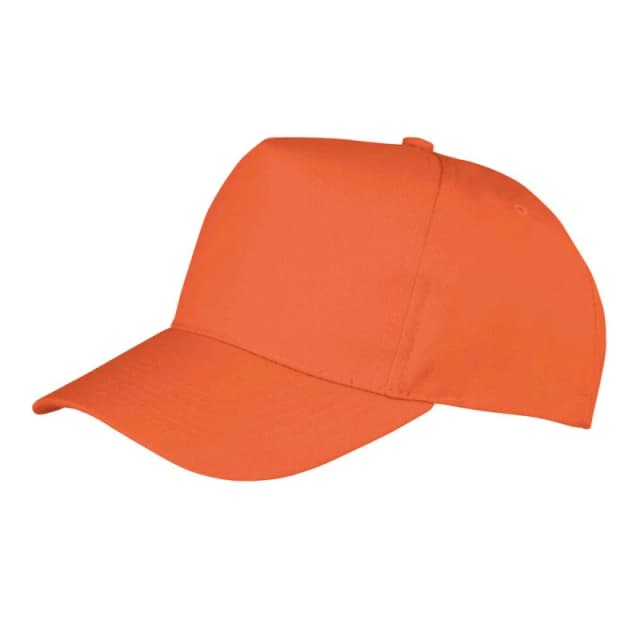 Result Mens Printers Baseball Cap in Orange Orange Male One Size