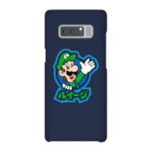 Nintendo Super Mario Luigi Kanji Phone Case - Samsung Note 8 - Snap Case - Gloss