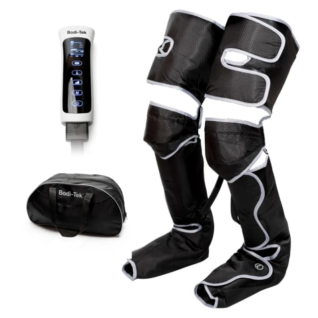Bodi-Tek Bodi-Tek Comfort Air Compression Full Leg Massager Injury Care ONE SIZE Black 87828703000