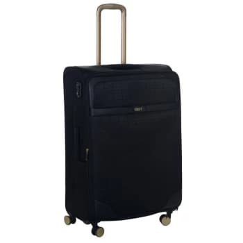 Biba Opulence 8 Wheel Black Suitcase