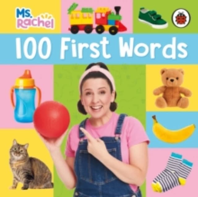 Ms Rachel: 100 First Words Board book