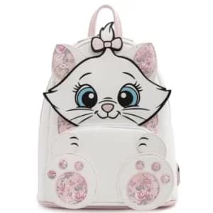 Loungefly Disney Marie Floral Footsy Mini Backpack