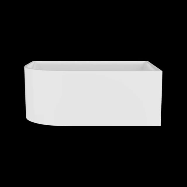 BALTERLEY Right Hand J-Shaped Freestanding Bath from Balterley 1500mm x 740mm BBFS187R