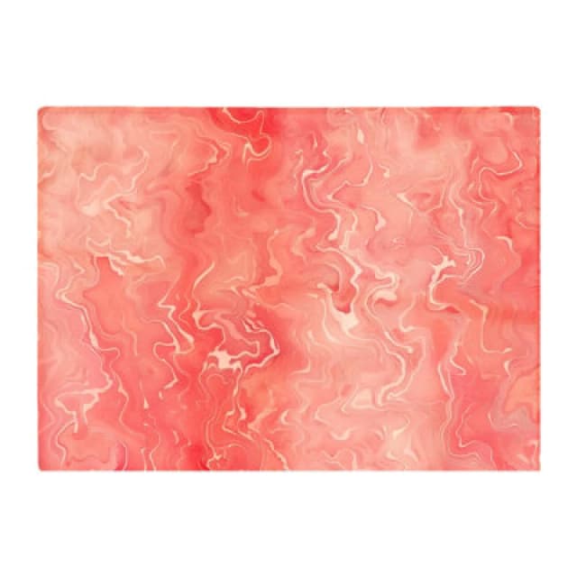 Warren Reed Designer Salmon Pink Marble Effect Chopping Board