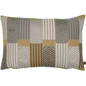 Prestigious Textiles Blake Polyester Filled Cushion Polyester Cotton Amber