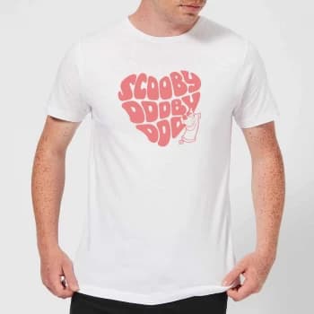 Scooby Doo I Ruv You Mens T-Shirt - White - XS