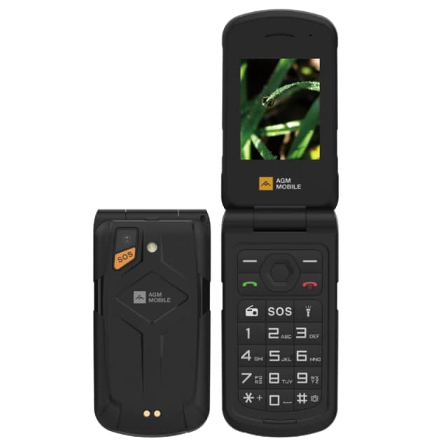 AGM M10 4G Clamshell Rugged Basic Feature Non-Smart Mobile Phone IP69