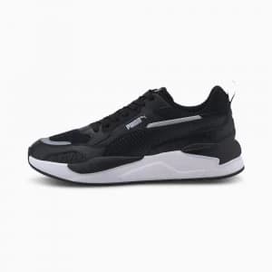 Mens PUMA X-Ray 2 Square Trainers, Black/White Size 10 Shoes