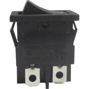 Toggle switch 250 V AC 6 A 2 x OffOn SCI R13 73A