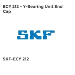 ECY 212 - Y-Bearing Unit End Cap