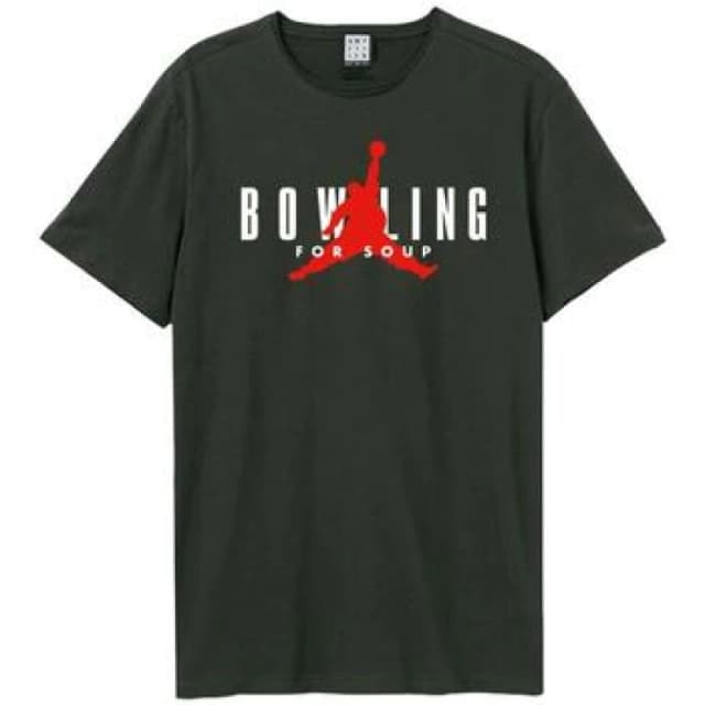 Amplified Amplified Men Slamp Dump Bowling For Soup T-Shirt in Charcoal Size: X-Small Charcoal XS Male 5063527721860