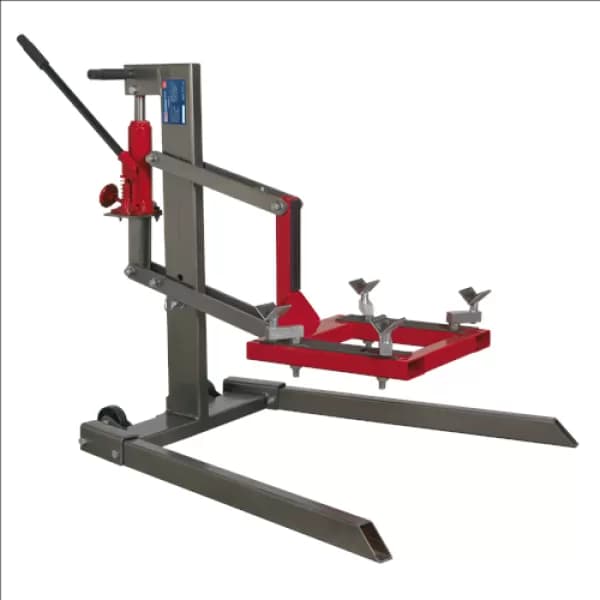 Sealey MCL500 Single Post Motorcycle Lift 450kg Capacity