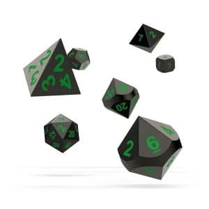 Oakie Doakie Dice RPG Set (Metal Matrix)