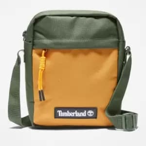 Timberland Crossbody Bag In Yellow Dark Green Unisex, Size ONE
