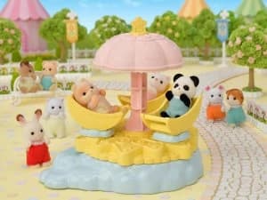 Sylvanian Families Baby Star Carousel Playset