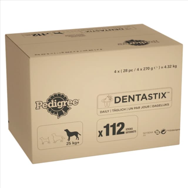 Pedigree DentaStix Daily Dental Chews Large Dog 112 Sticks