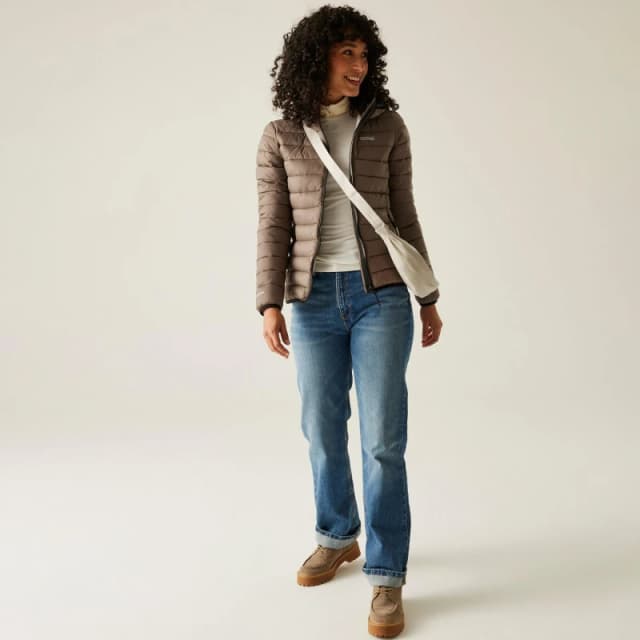 Womens Puffer jacket Regatta Marizion Marron Female 40