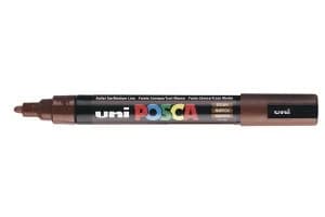 Posca PC-5M Brown Single Marker Pen PK1