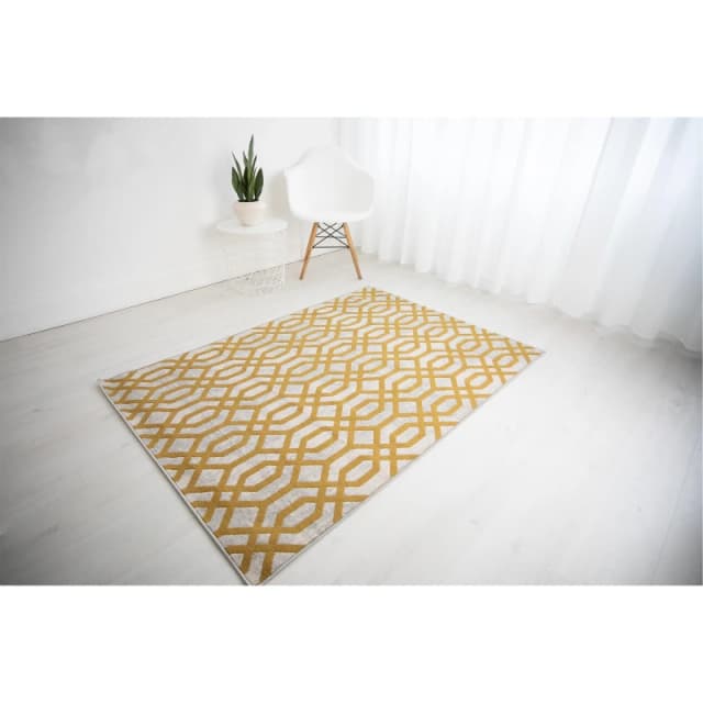 Rugstyle BALLETTO 18FA Beige/Ochre unisex 80x150cm